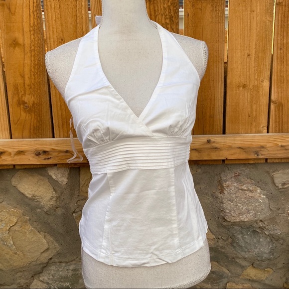 AZIZ white top open shoulder M L - Picture 2 of 8